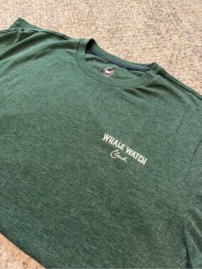 Vineyard Vines Green Whale Watch Club Short Sleeve Tee
